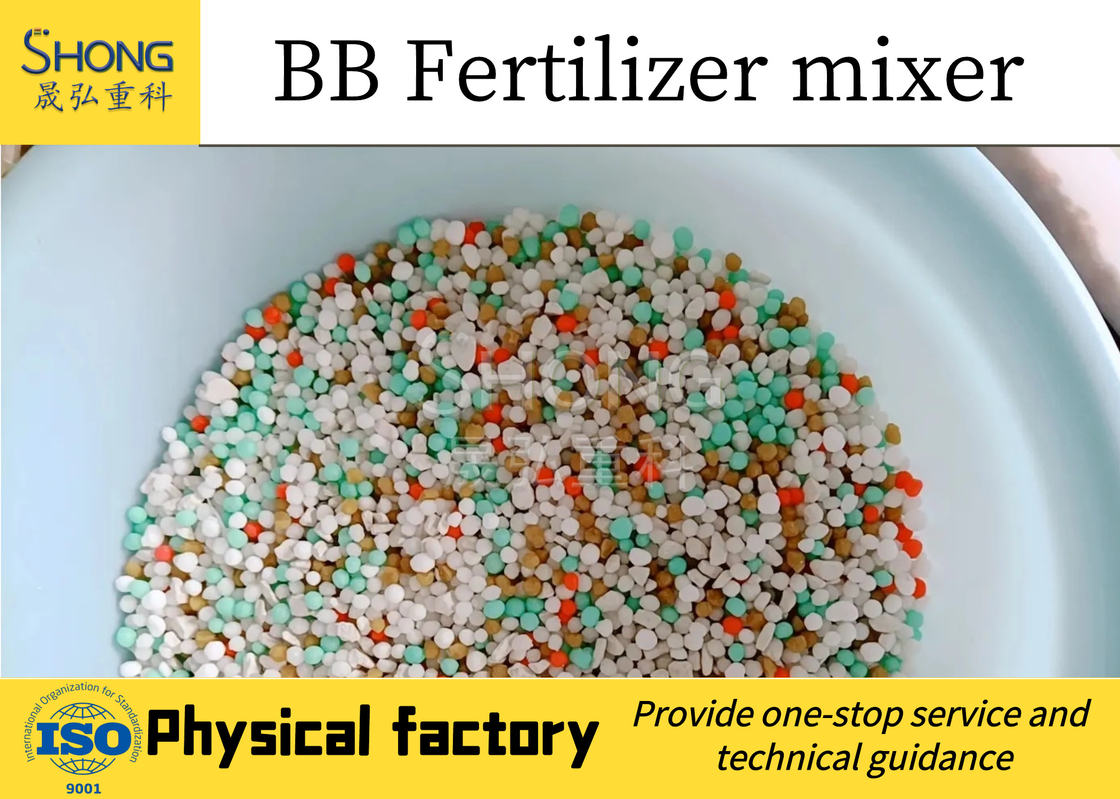 15+4.5KW สายการผลิตปุ๋ย BB เครื่องจักรชนิด Granulator การมาถึง