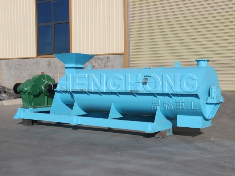 เครื่องเจาะปุ๋ยอินทรีย์จากเหล็กคาร์บอน สําหรับการผลิตขยะการเกษตร เครื่องเจาะปุ๋ยอินทรีย์