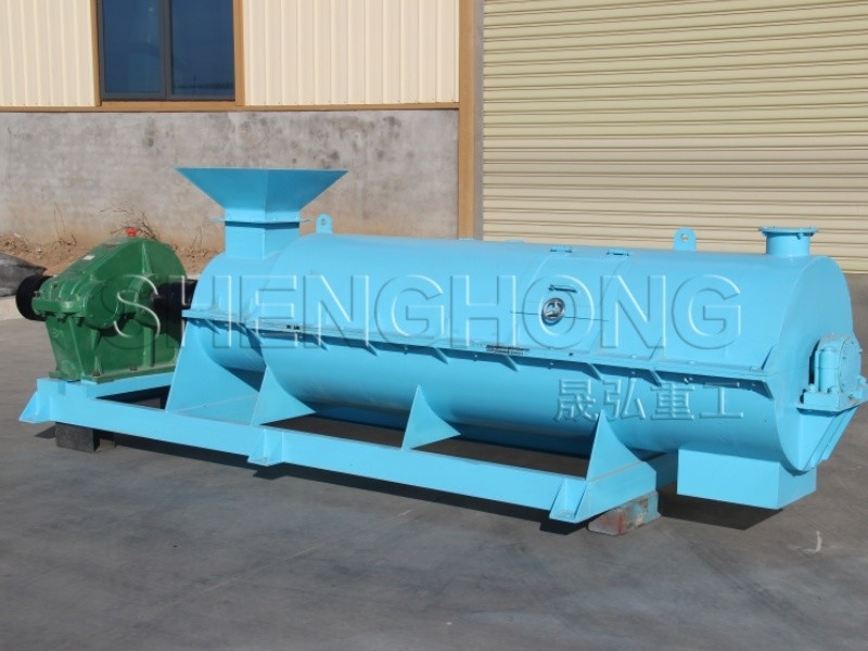เครื่องเจาะปุ๋ยอินทรีย์จากเหล็กคาร์บอน สําหรับการผลิตขยะการเกษตร เครื่องเจาะปุ๋ยอินทรีย์