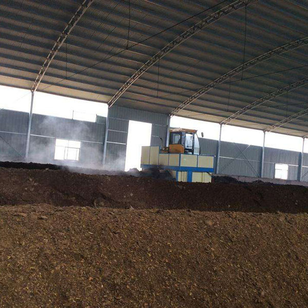 โรงงานผลิตปุ๋ยอินทรีย์ของหมู 5t / H 75kw สายการผลิตปุ๋ยอินทรีย์