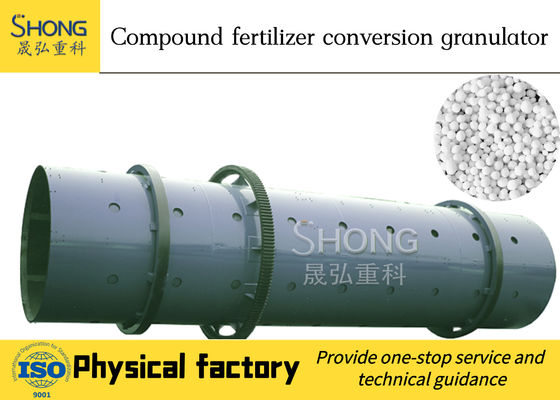 Steam NPK Compound Fertilizer Granulator Machine Rotary Drum Type 2 Tons Weight