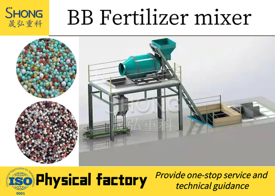 NPK Bulk Blending Fertilizer Production Line, BB Fertilizerr Equipment