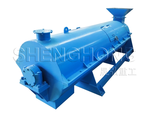 เครื่องปลูกปุ๋ยอินทรีย์ Granulator การลงทุนด้านการเกษตรสุดท้าย วัสดุคาร์บอนสแตนเลส