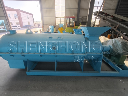 ปุ๋ยหมักฟาง รีไซเคิล Granulator Machine Carbon Steel