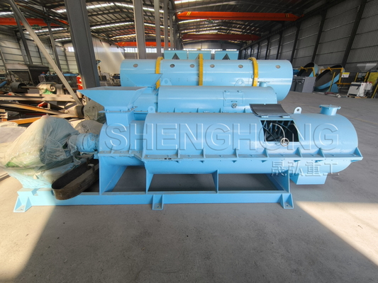 2t / H ปุ๋ยหมักปุ๋ยอินทรีย์ Granulator พร้อมฟันคน
