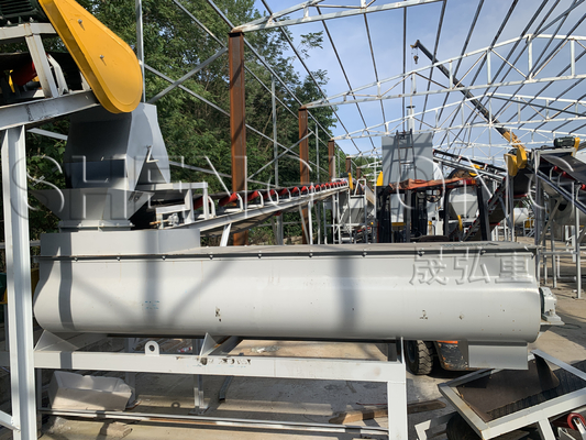 เครื่องกรองเจาะปุ๋ยอินทรีย์ขนาดสูง 1-20t/h