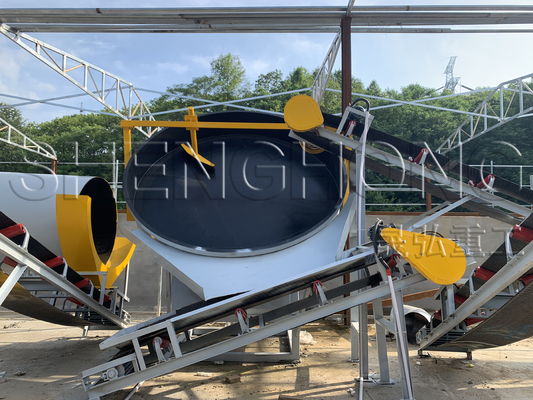 สายการผลิตปุ๋ยอินทรีย์สําหรับปุ๋ยววัว 3000-5000t ปี