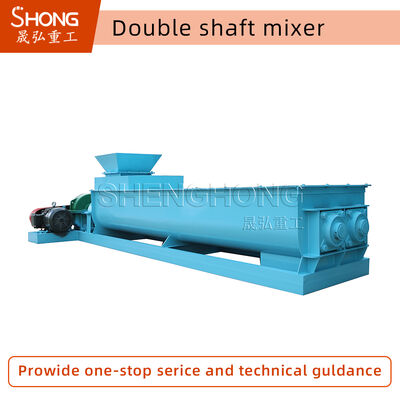 สายการผลิตปุ๋ยอินทรีย์ที่บำรุงรักษาง่ายและใช้พลังงานต่ำสำหรับการผลิตทางการเกษตร