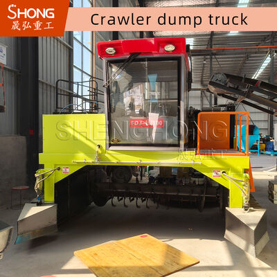 อุปกรณ์คอมพอสต์หมักที่สามารถปรับแต่งได้ ความกว้าง 2600 มิลลิเมตร และความจุ 1000 กิโลกรัมสําหรับการคอมพอสต์ขยะอินทรีย์