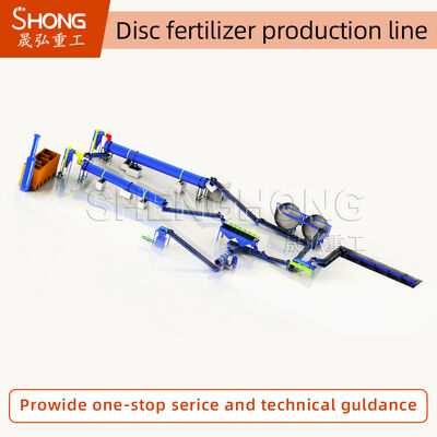 เทคโนโลยีการย่อยสลายของเหลวและของแข็งที่มีประสิทธิภาพสูง และการล้างกลิ่นสําหรับสายการผลิตปุ๋ยอินทรีย์