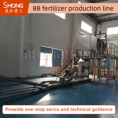 Plug-and-Play BB Fertilizer Blending Line with Rapid Deployment and 1-10t/h Production Capacity