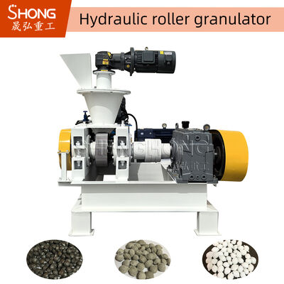 SHZ Series Hydraulic Roller Extrusion Granulator with 95% Granulation Rate for Dry Granulation Process และสีที่สามารถปรับแต่งได้