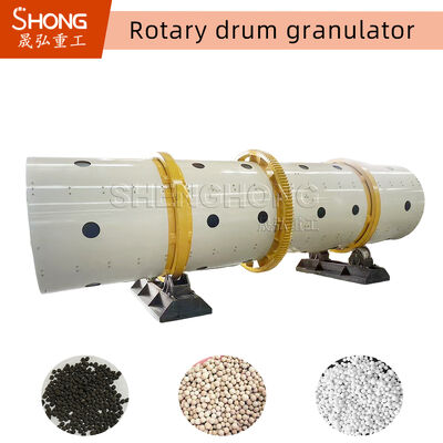 เครื่องกรองเจาะปุ๋ยกลองหมุนสําหรับการผลิตปุ๋ยผสม