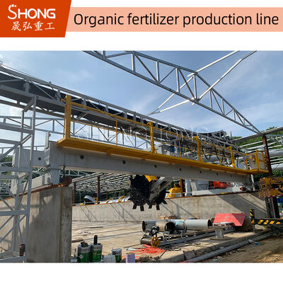 1t/H สายการผลิตปุ๋ยอินทรีย์ สําหรับการเลี้ยงนก
