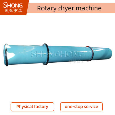 เครื่องแห้งกลองหมุนแบบอุตสาหกรรม ที่มีความชัน 2-5° และช่วงอุณหภูมิ 50-600°C สําหรับอุตสาหกรรมเหมืองแร่และเคมี