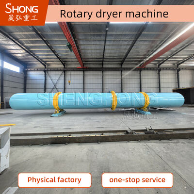 เครื่องอบแบบหมุนความจุสูง 40-50 ตัน/ชั่วโมง พร้อมช่วงอุณหภูมิ 50-600°C และโครงสร้างเหล็กคาร์บอน/สแตนเลส