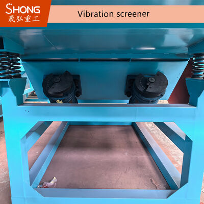 เครื่องกรองสั่น 1000 Tph 380v สําหรับการกรองและกรองปุ๋ยอินทรีย์