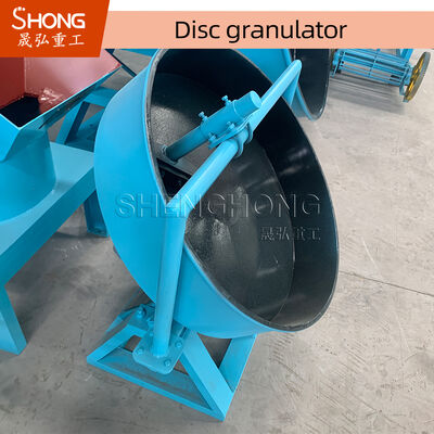 โครงสร้างขนาดใหญ่และเข็มขัดยืดหยุ่นขับเคลื่อนสารปุ๋ยประกอบ Granulator สําหรับอายุการใช้งานยาวนาน