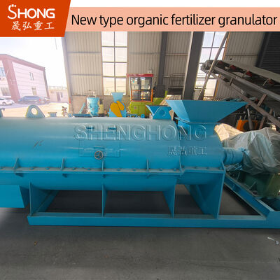 ผสมผสานฟันปุ๋ยอินทรีย์ Granulator 5 ตัน / ชั่วโมง การก่อสร้างสแตนเลสคาร์บอน