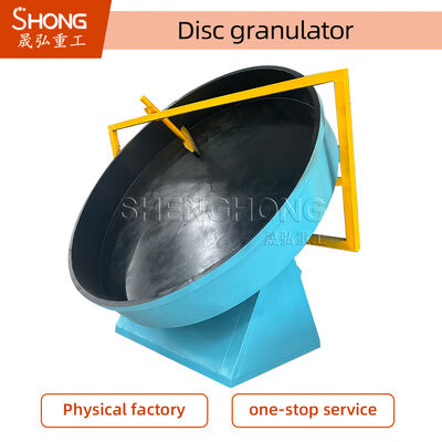 เครื่องปั้นเม็ดแบบจานกลม 6t/H สำหรับการผลิตเม็ดปุ๋ยอินทรีย์