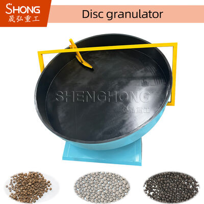 บันโทไนท สารประกอบปุ๋ย Granulator ด้วยความจุ 0.5TPH วัสดุจากสแตนเลสคาร์บอนและปรับความชันของแผ่น