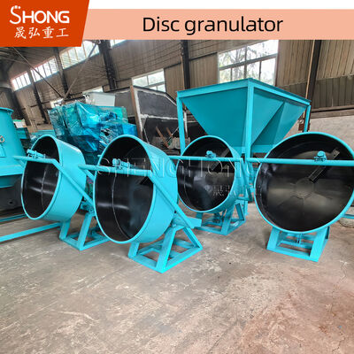 1.7 - 4.2m กว้าง Anti-Corrosion Disk Granulator ด้วยอัตราการบดขนาดสูงสําหรับปุ๋ยอินทรีย์