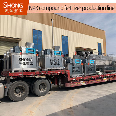 8-10 TON/H SDZ Series Demand Voltage NPK สายการผลิตปุ๋ยสําหรับปุ๋ยผสม
