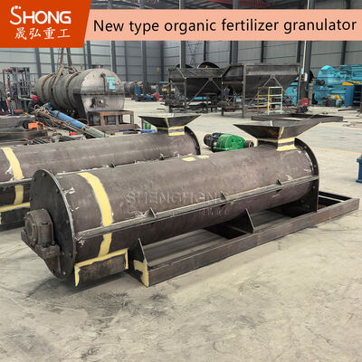 แบบใหม่ Rotary Drum & Pin Two-in-One Fertilizer Granulator with High Granulation Rate ≥90% และ Pin Tungsten Carbide ที่สามารถเปลี่ยนได้ สําหรับความชื้น 15%-25%