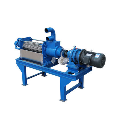 เหล็กกล้าคาร์บอน 9 - 10T / H เครื่อง Dewatering ความจุสำหรับการทำปุ๋ย
